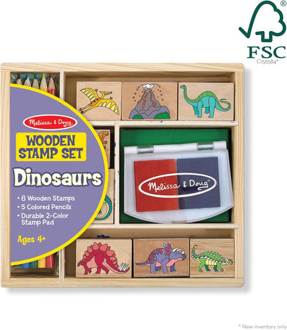 Melissa & Doug - Dinosaur Stamp Set