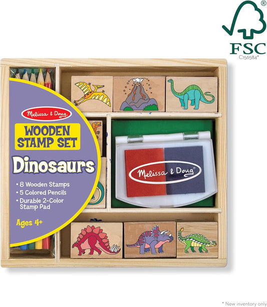 Melissa & Doug - Dinosaur Stamp Set