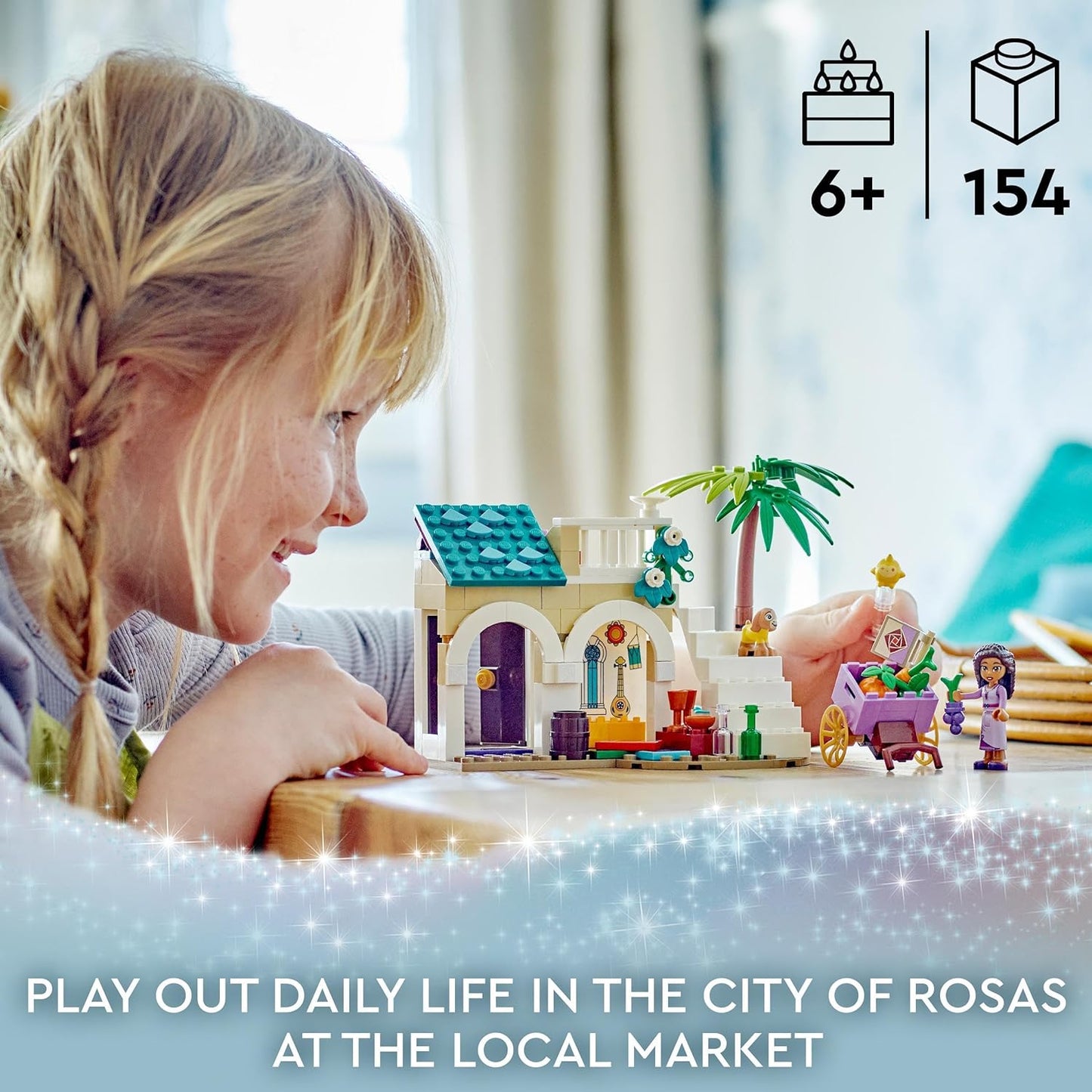 LEGO® | Disney: Wish - Asha & The Kingdom of Rosas (43223)