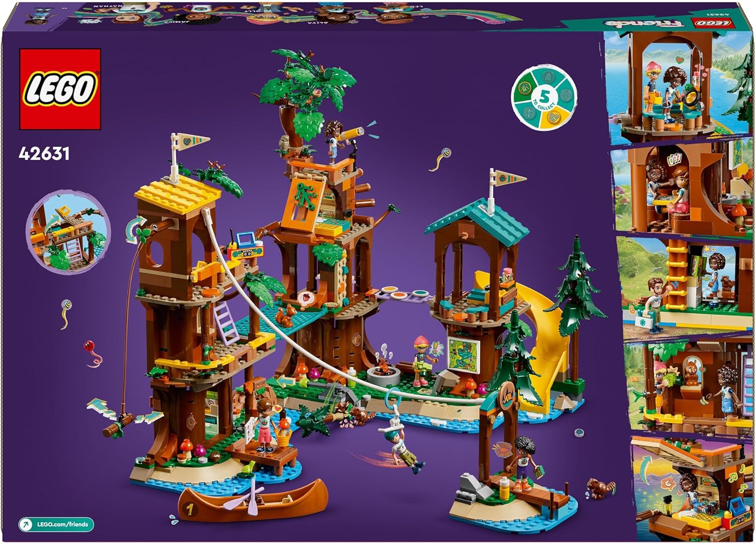 LEGO® | Friends: Adventure Camp Tree House (42631)