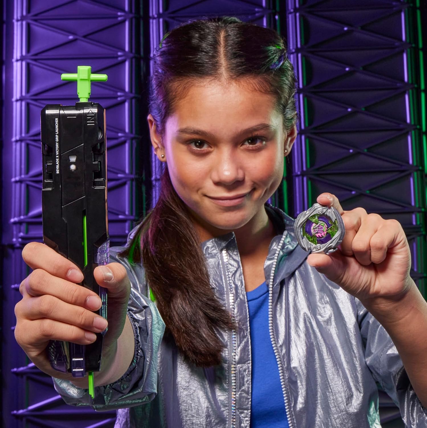 Beyblade X Victory Grip Launcher Set