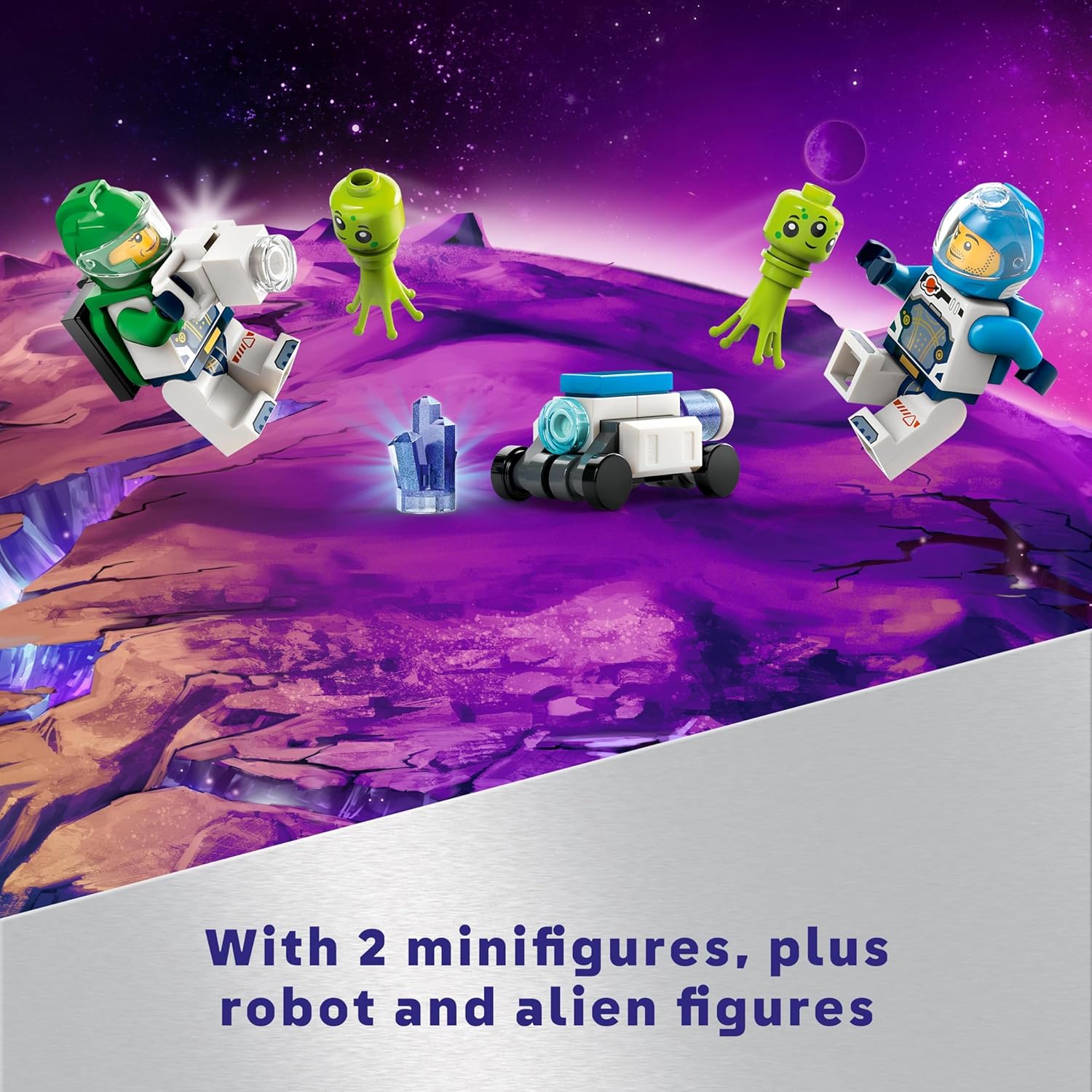 LEGO® | City: Space Explorer Rover and Alien Life (60431)
