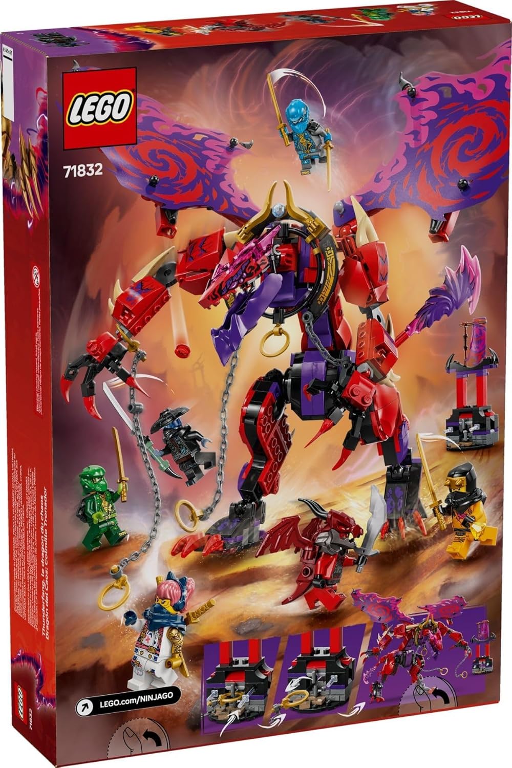 LEGO® | Ninjago: Thunderfang Dragon of Chaos (71832)
