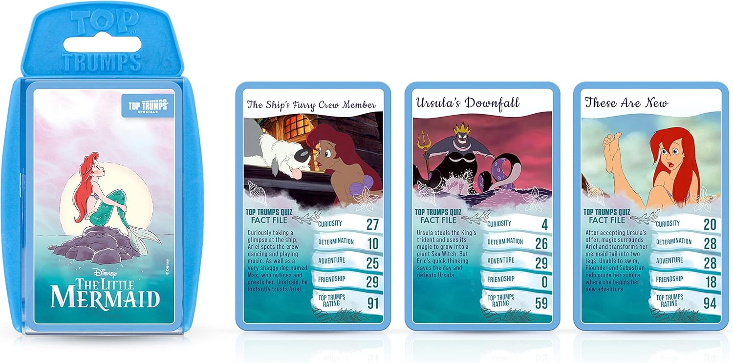 Top Trumps: The Little Mermaid Movie Disney