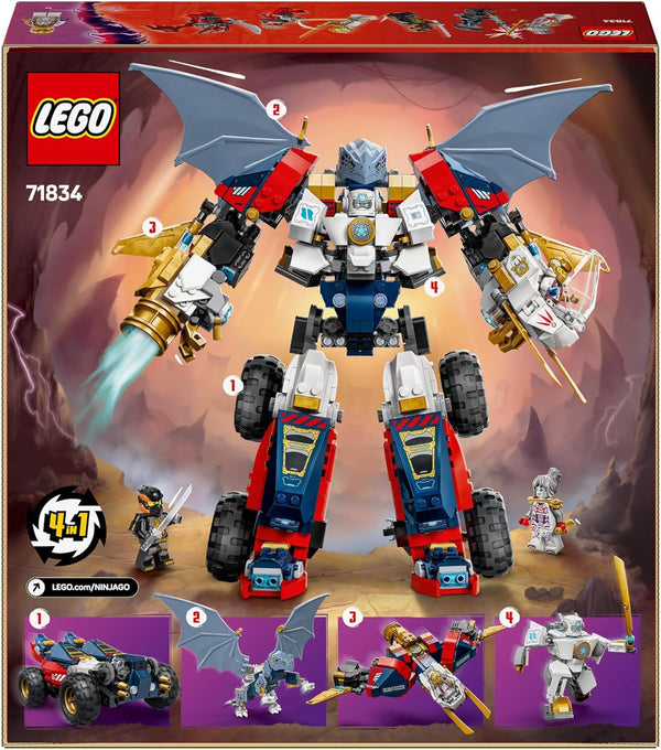 LEGO® | Ninjago: Zane's Ultra Combiner Mech (71834)