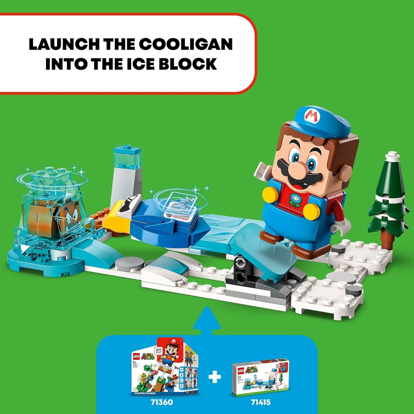 LEGO® | Mario: Ice Mario Suit & Frozen World Expansion Set (71415)