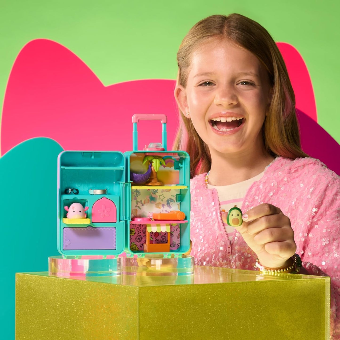 Squishalongs - Medium Playset (Luggage) W2