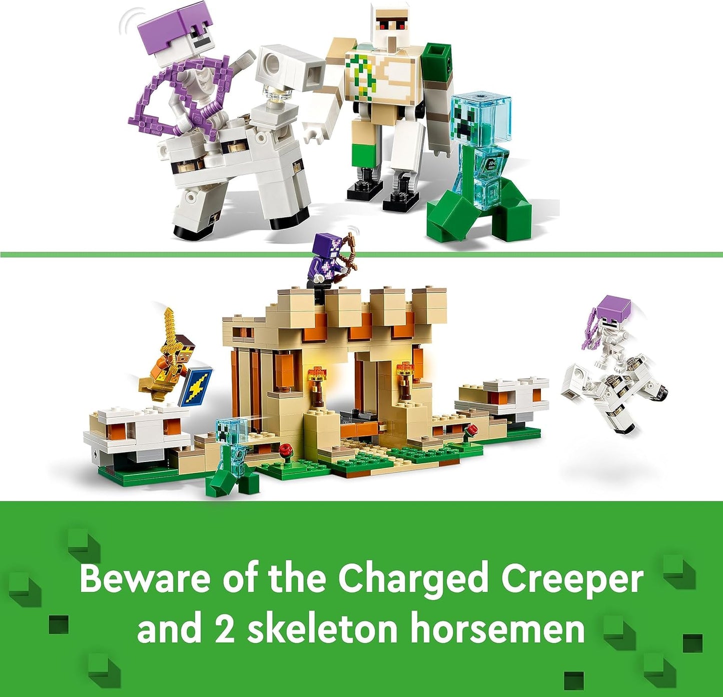 LEGO® | Minecraft: The Iron Golem Fortress (21250)