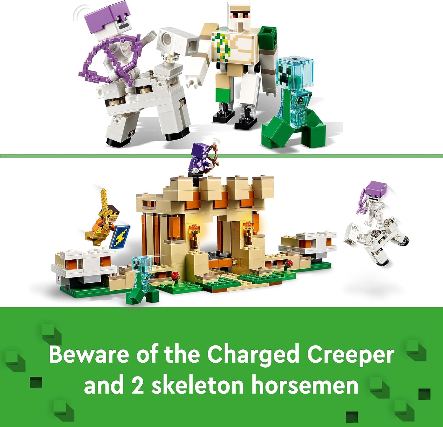 LEGO® | Minecraft: The Iron Golem Fortress (21250)