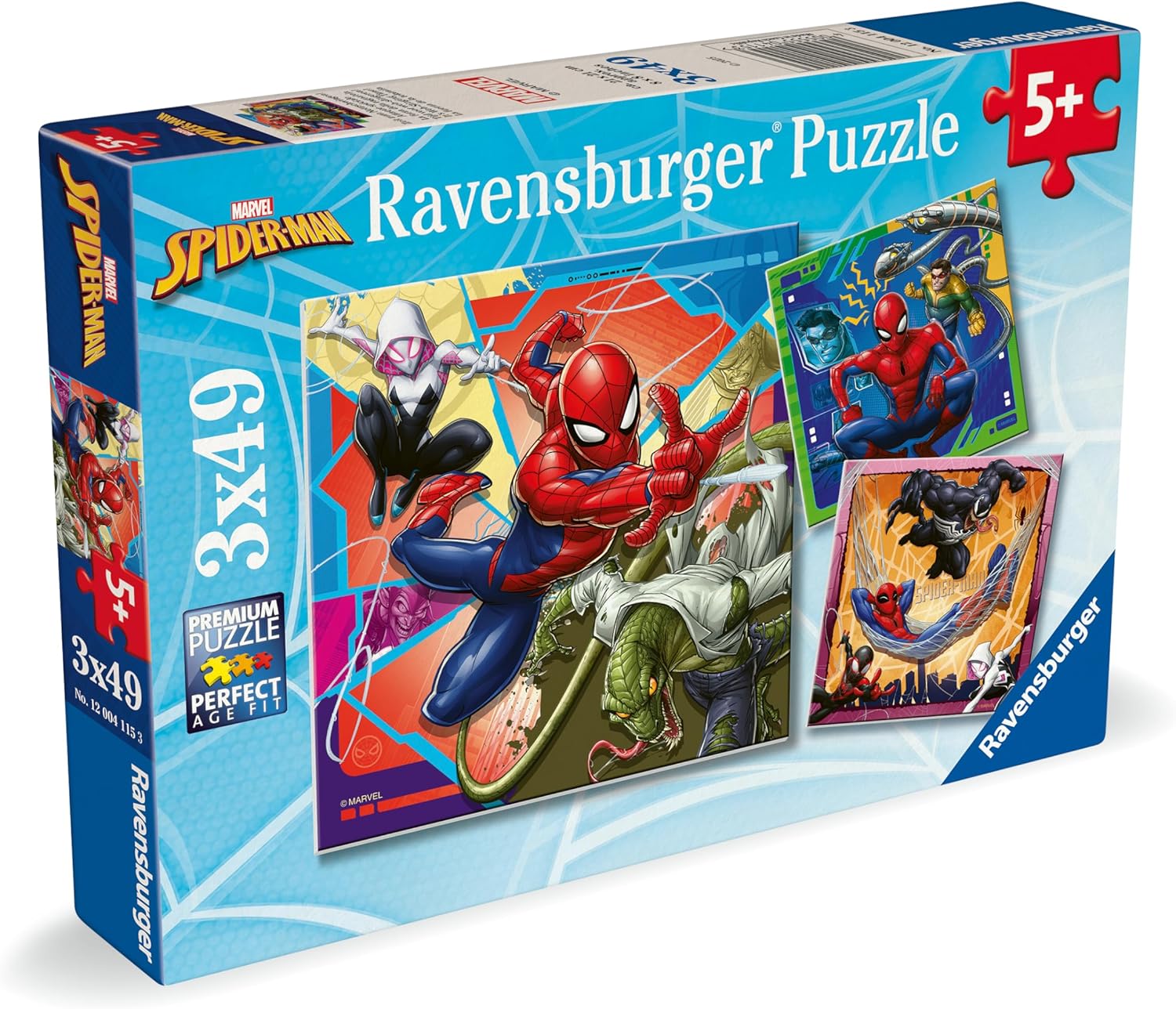 Ravensburger Spider-Man 3x49pc Puzzle