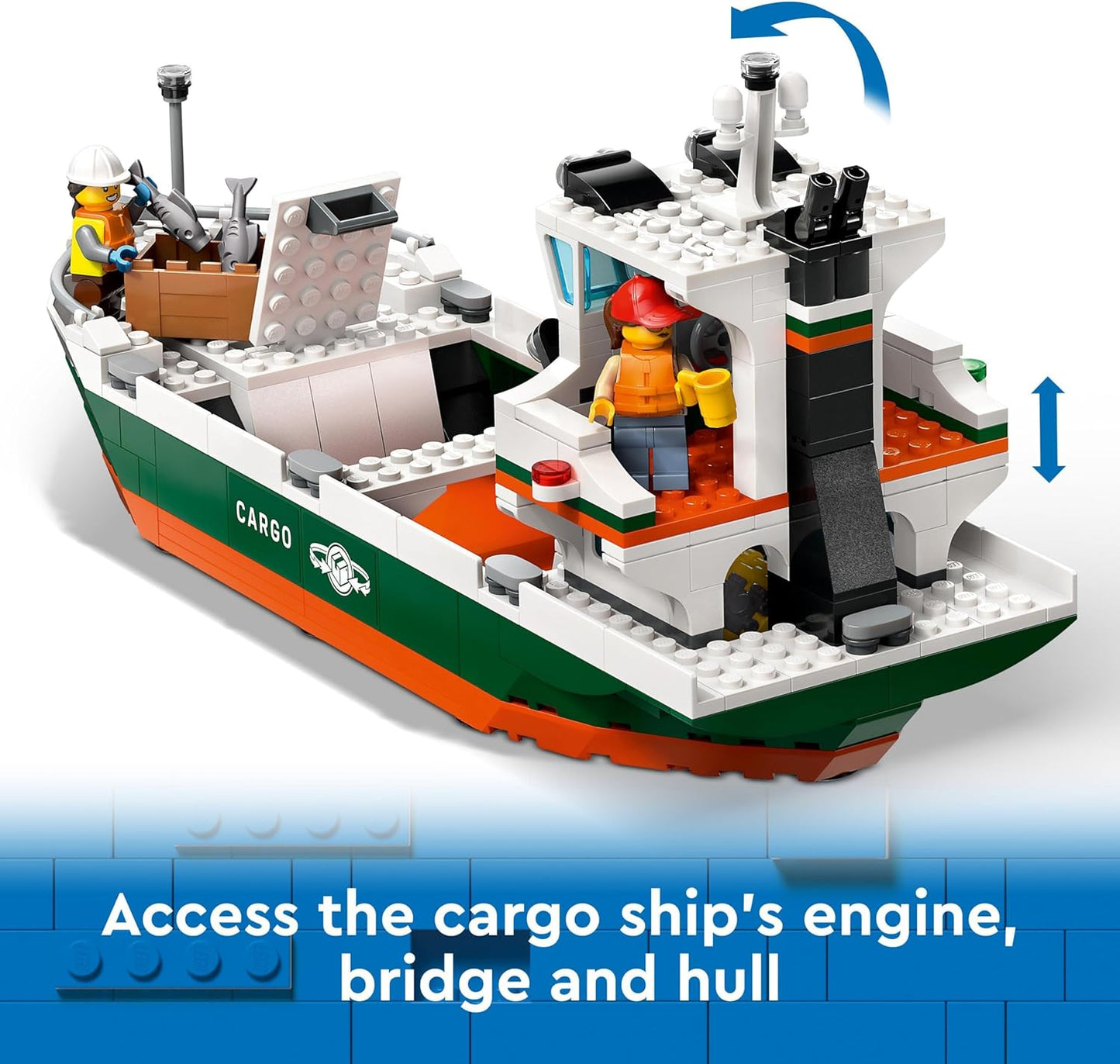 LEGO® | City: Seaside Harbor with Cargo Ship (60422)