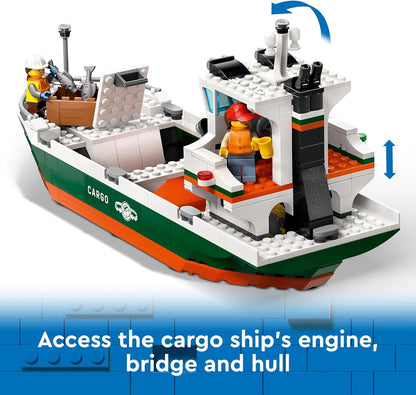 LEGO® | City: Seaside Harbor with Cargo Ship (60422)