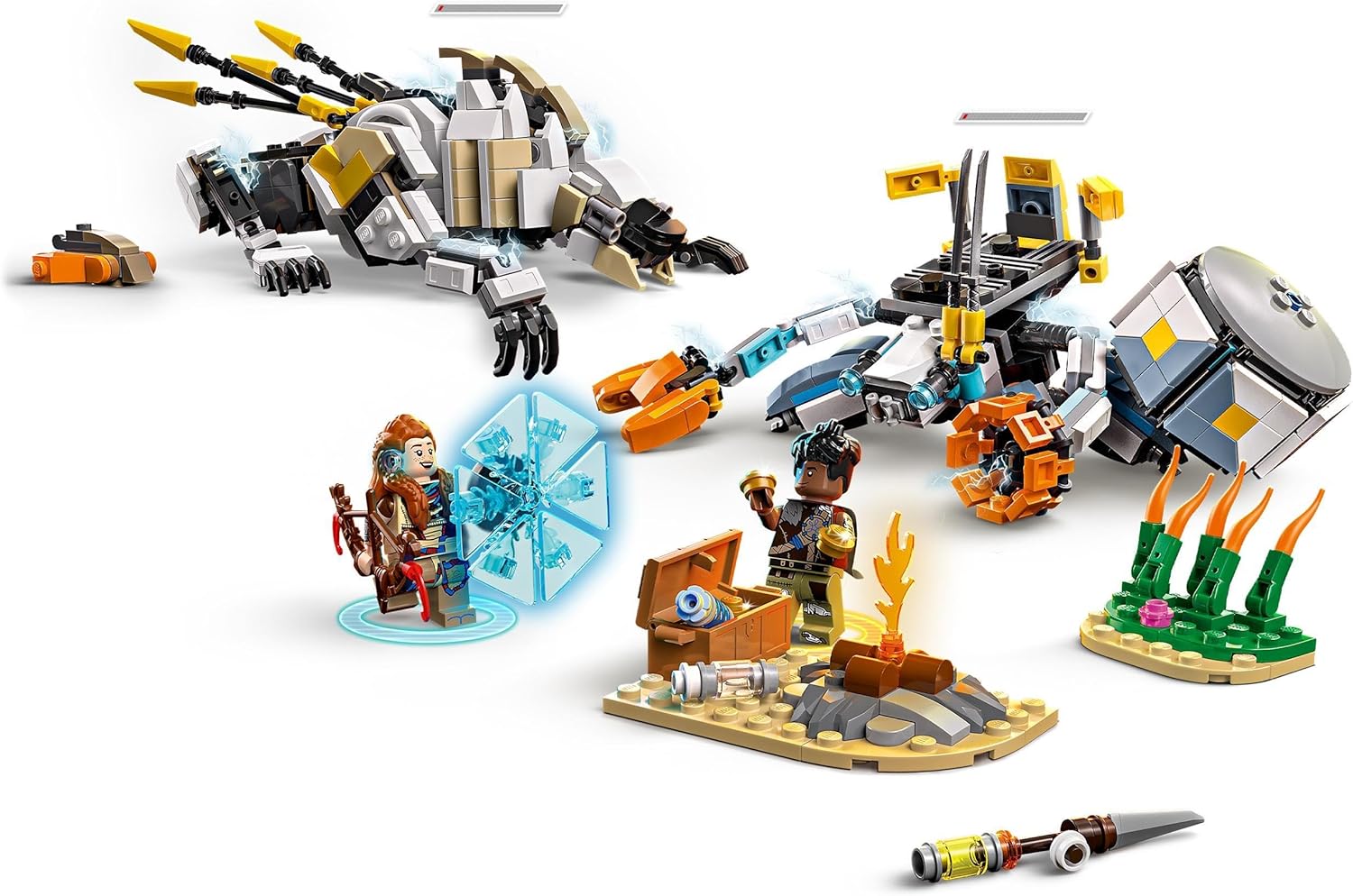 LEGO® | Horizon: Aloy & Varl vs. Shell-Walker & Sawtooth (77037)