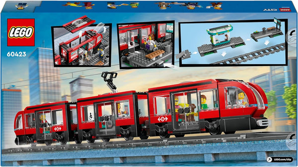 LEGO® | City: Downtown Streetcar and Station (60423)