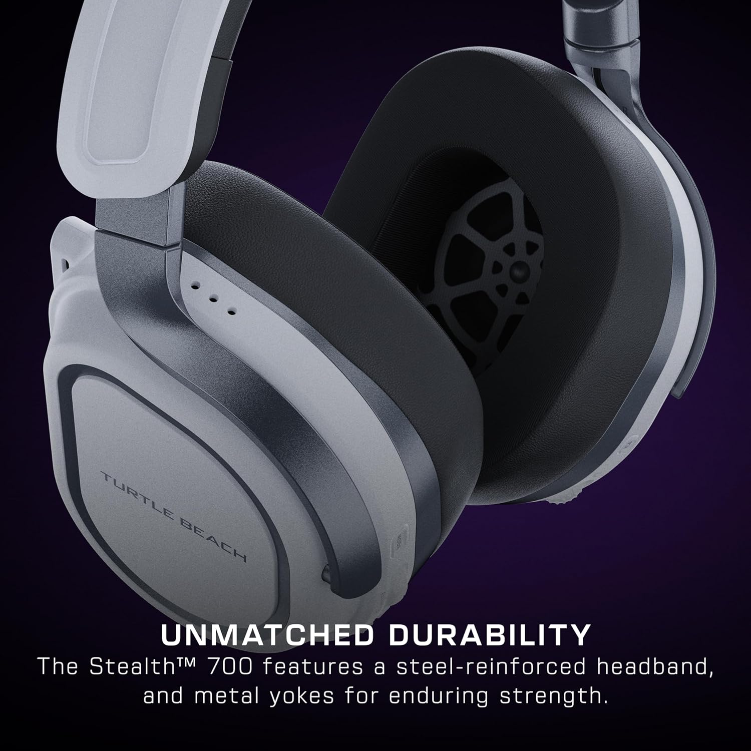Turtle Beach Stealth 700 Gen 3 Headset, White | PlayStation 5