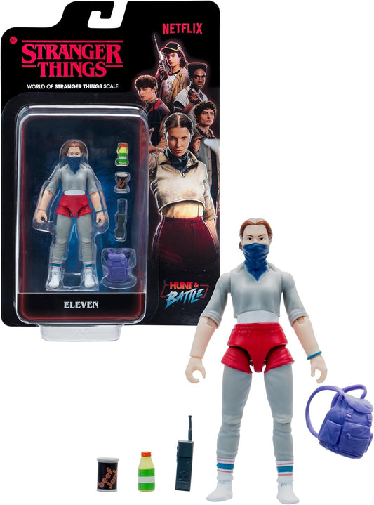 Stranger Things: World of Stranger Things Scale Figure - Eleven (Hunt & Battle)
