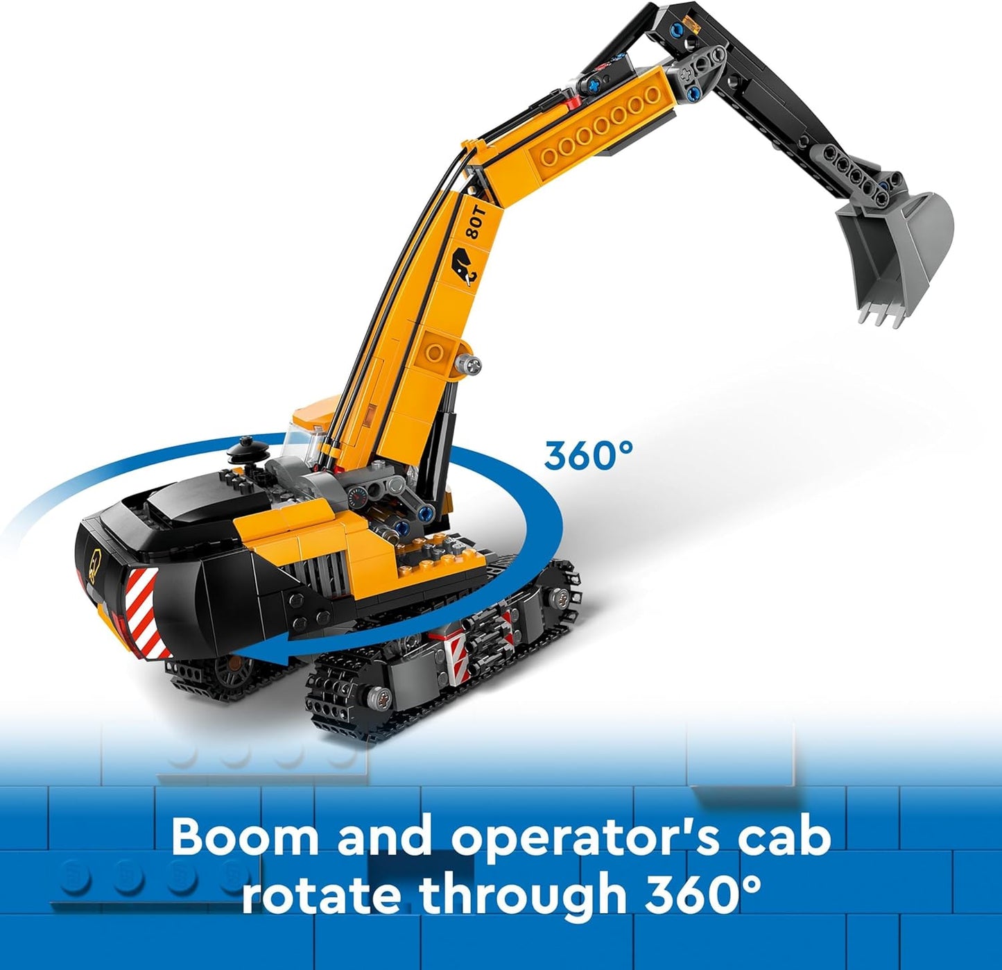 LEGO® | City: Yellow Construction Excavator (60420)