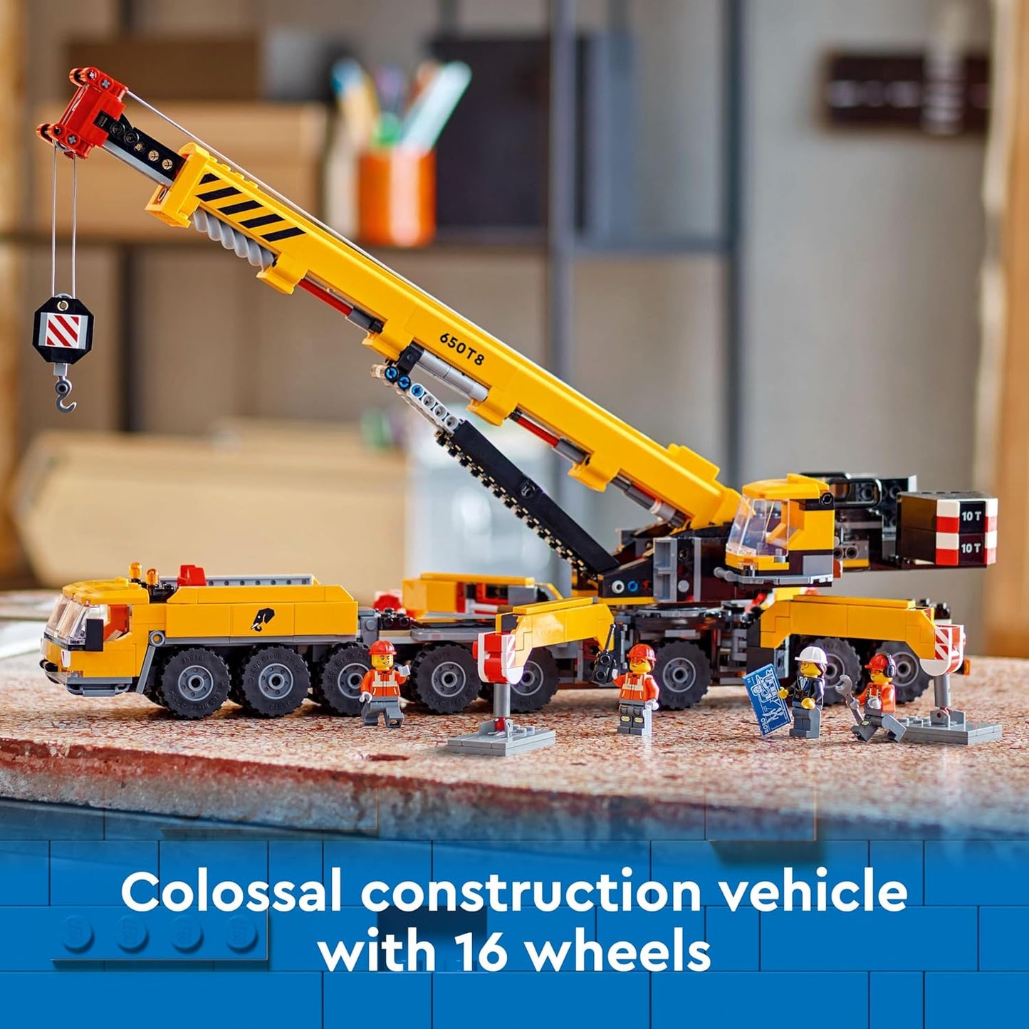 LEGO® | City: Yellow Mobile Construction Crane (60409)