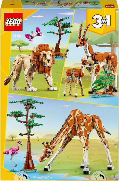 LEGO® | Creator 3-in-1: Wild Safari Animals (31150)