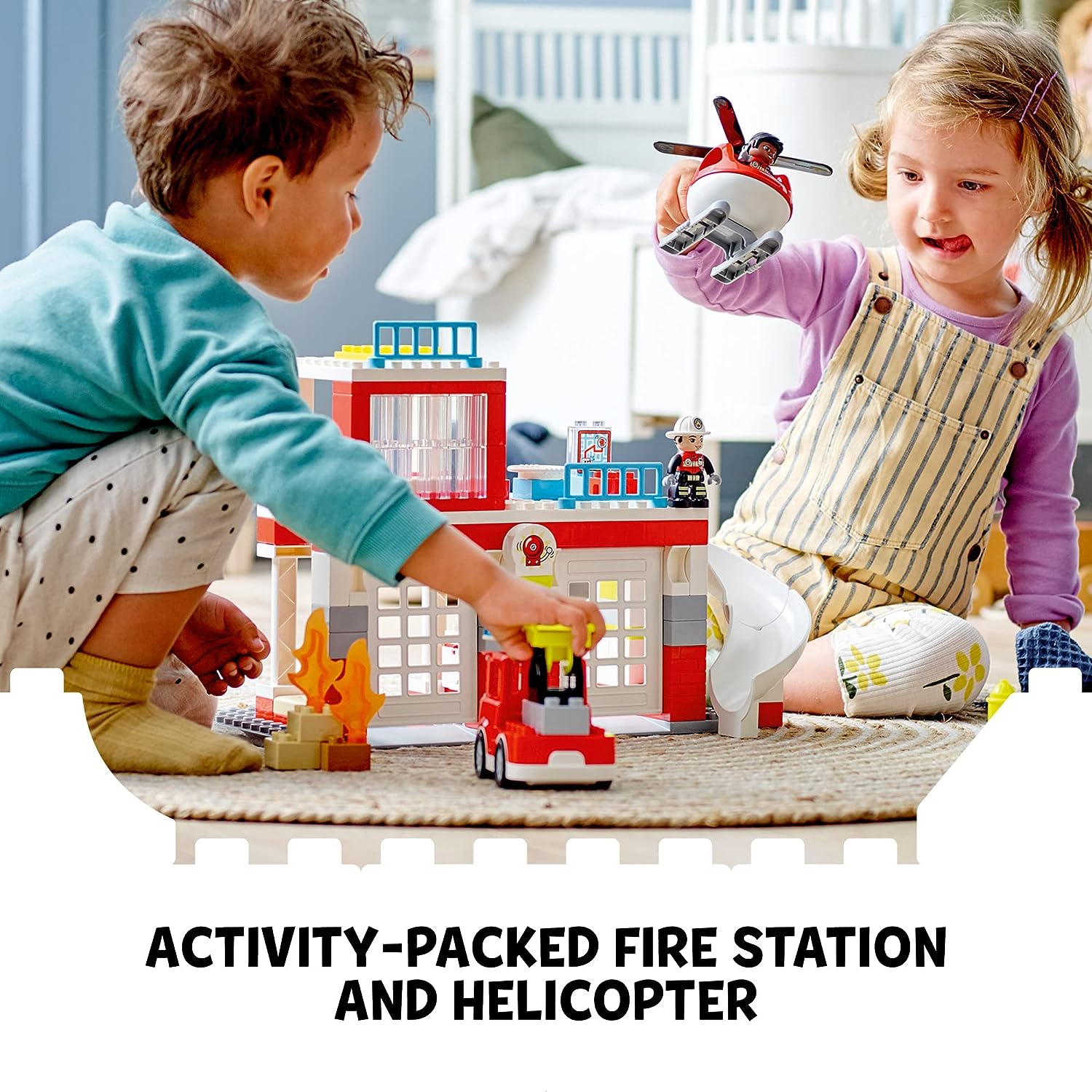 LEGO® | DUPLO: Fire Station & Helicopter (10970)