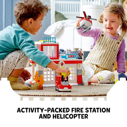 LEGO® | DUPLO: Fire Station & Helicopter (10970)