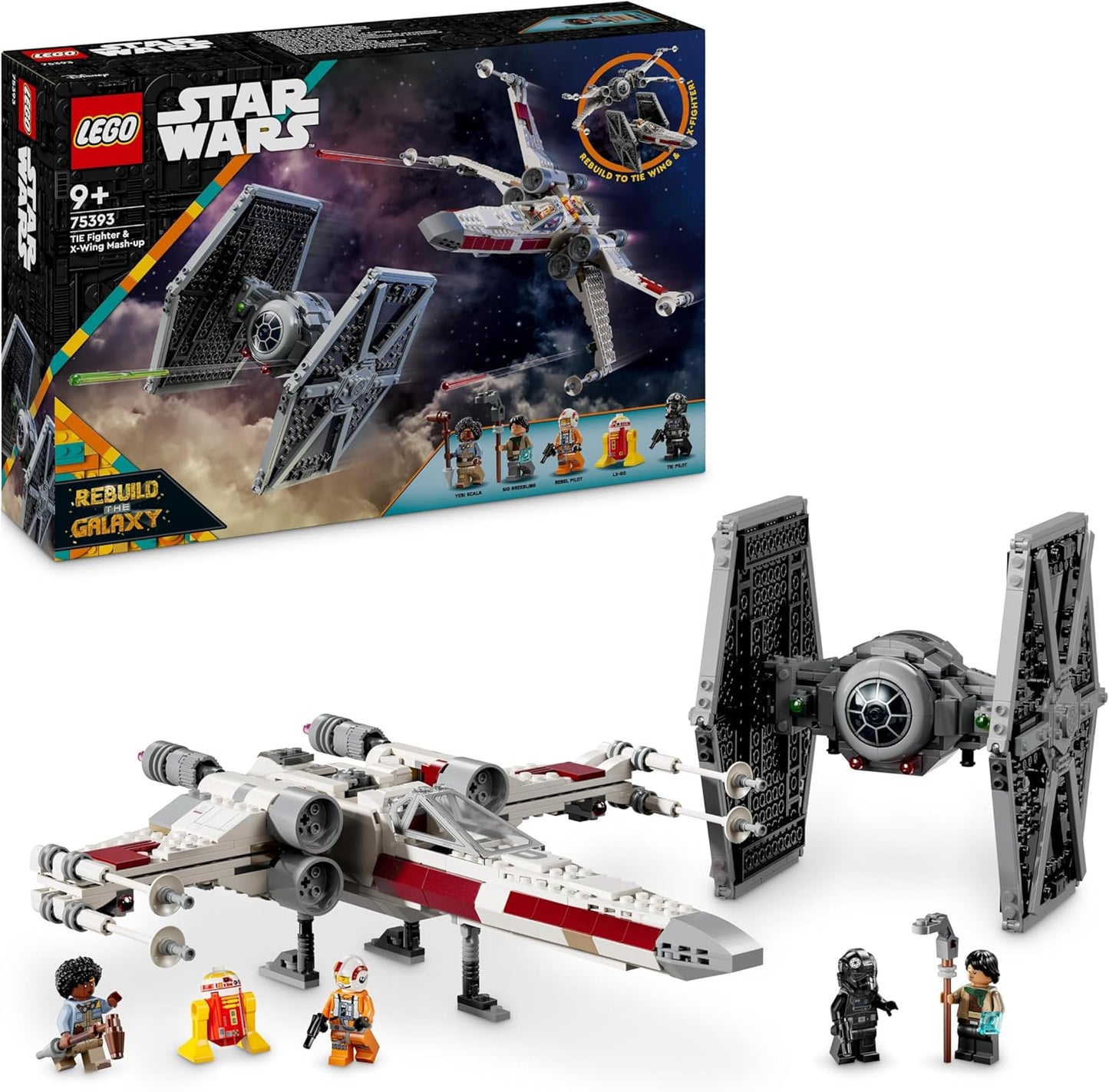 LEGO® | Star Wars: TIE Fighter & X-Wing Mash-up (75393)