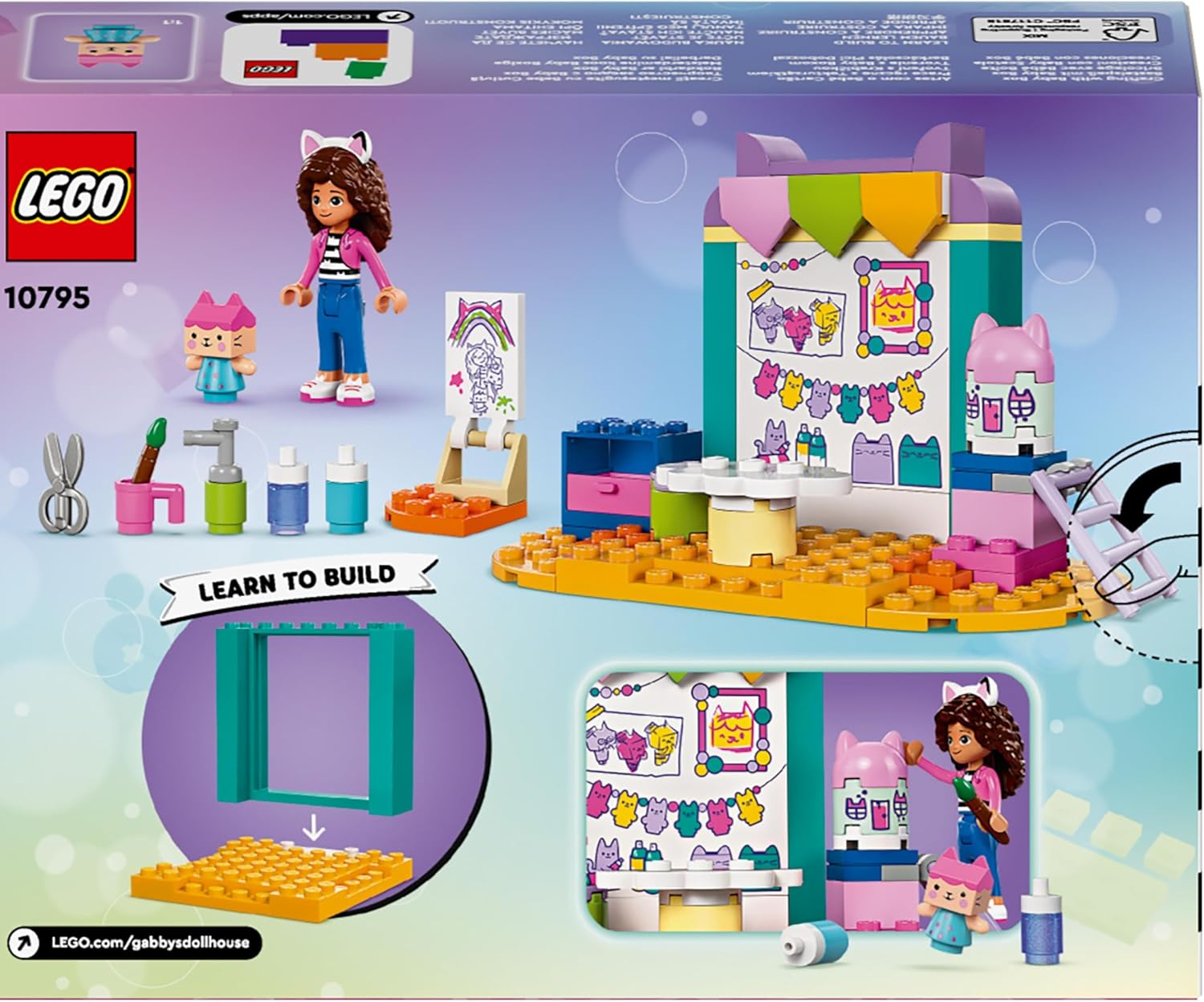 LEGO® | Gabby's Dollhouse: Crafting with Baby Box (10795)