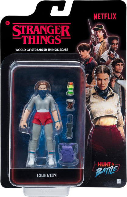 Stranger Things: World of Stranger Things Scale Figure - Eleven (Hunt & Battle)