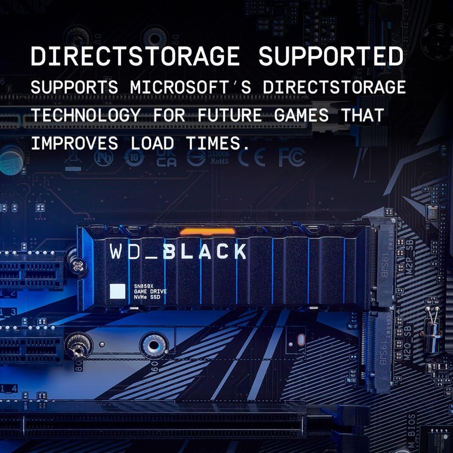 Western Digital PS5 2TB SSD Memory + Heatsink Gen4