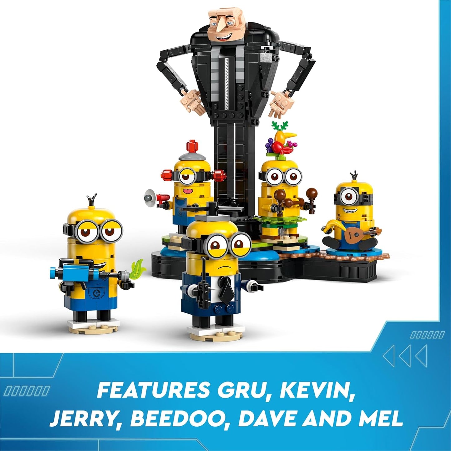 LEGO® | Minions: Brick-Built Gru and Minions (75582)