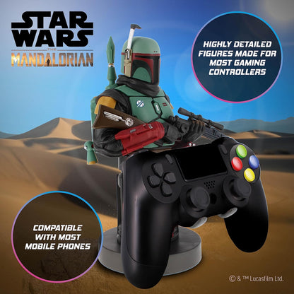 Cable Guys: Star Wars Boba Fett with Weapon 20cm