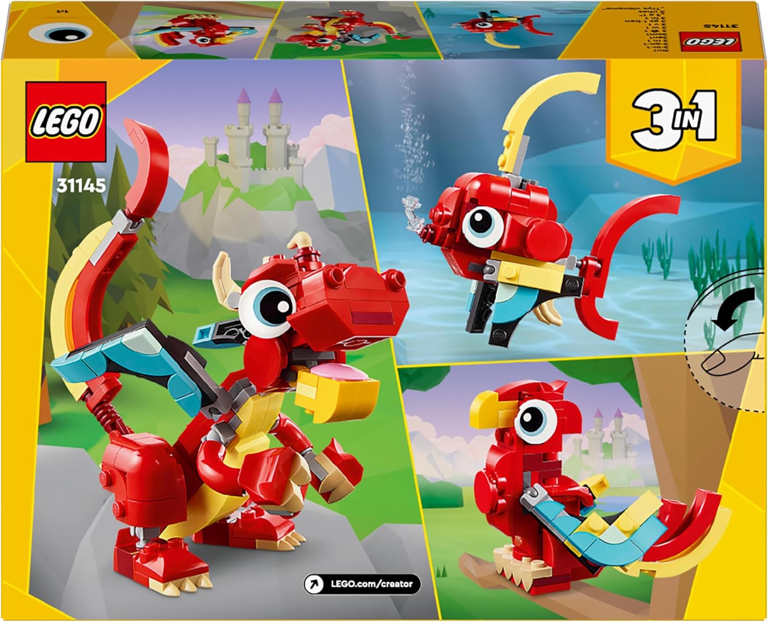 LEGO® | Creator: Red Dragon (31145)