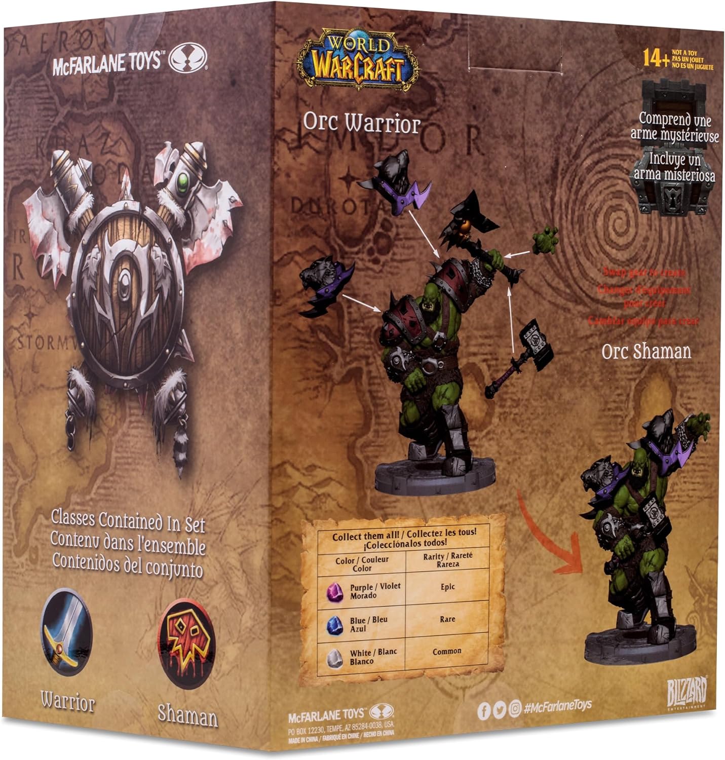 Mcfarlane Toys World Of Warcraft Orc Sw Rare