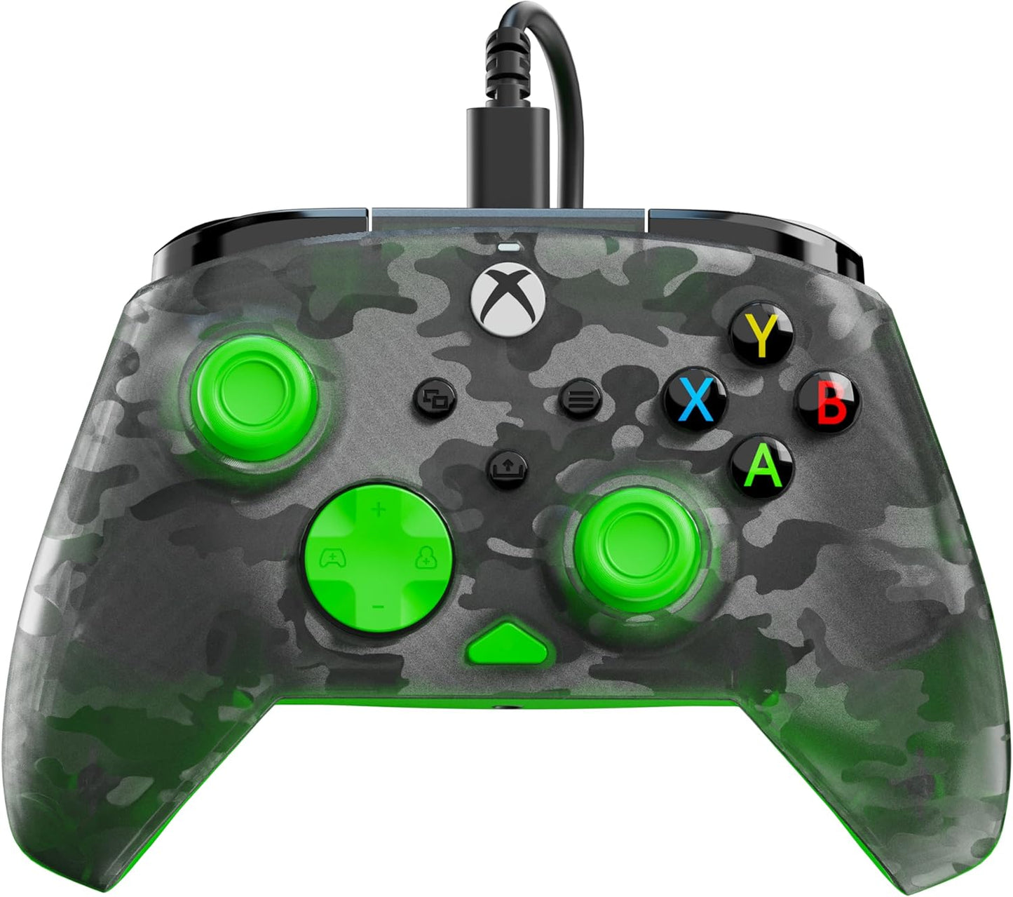 Turtle Beach Rematch Controller, Green Camo Black/Green | Xbox