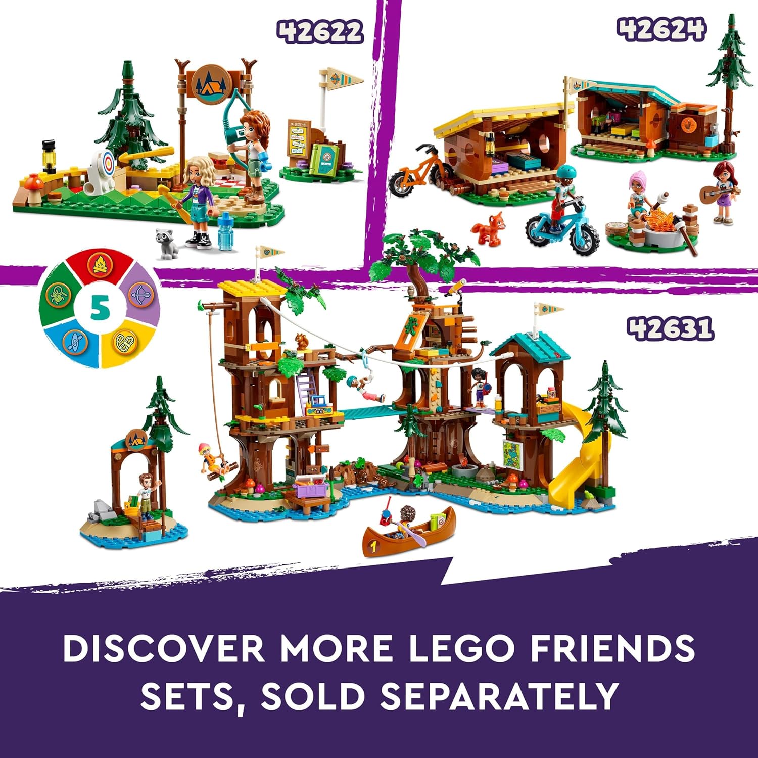 LEGO® | Friends: Adventure Camp Water Sports (42626)