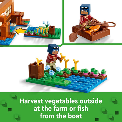 LEGO® | Minecraft: The Frog House (21256)