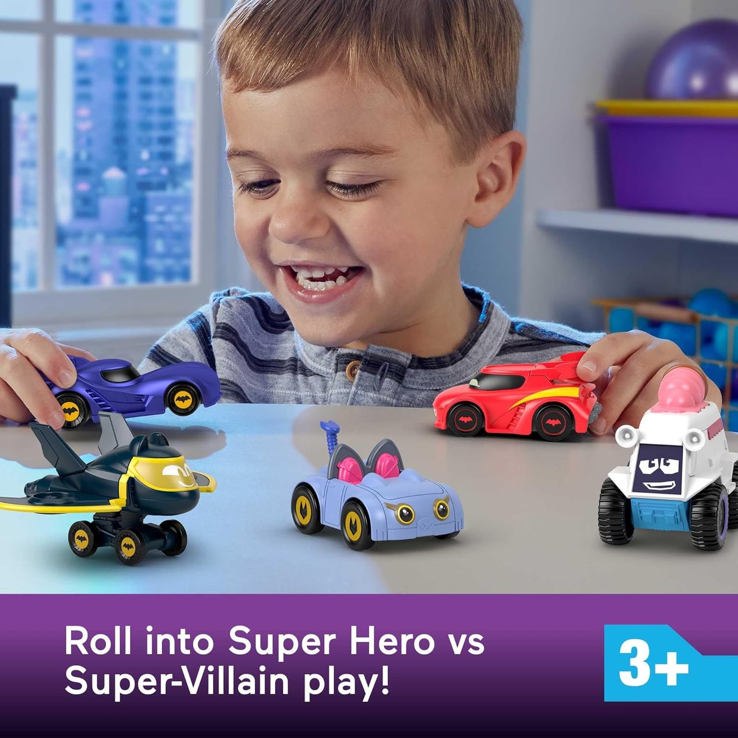 Fisher Price Batwheels Vehicle 5 Pack 1