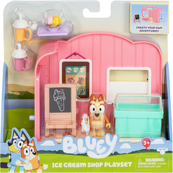 Bluey S10 Mini Playset Ice Cream Shop