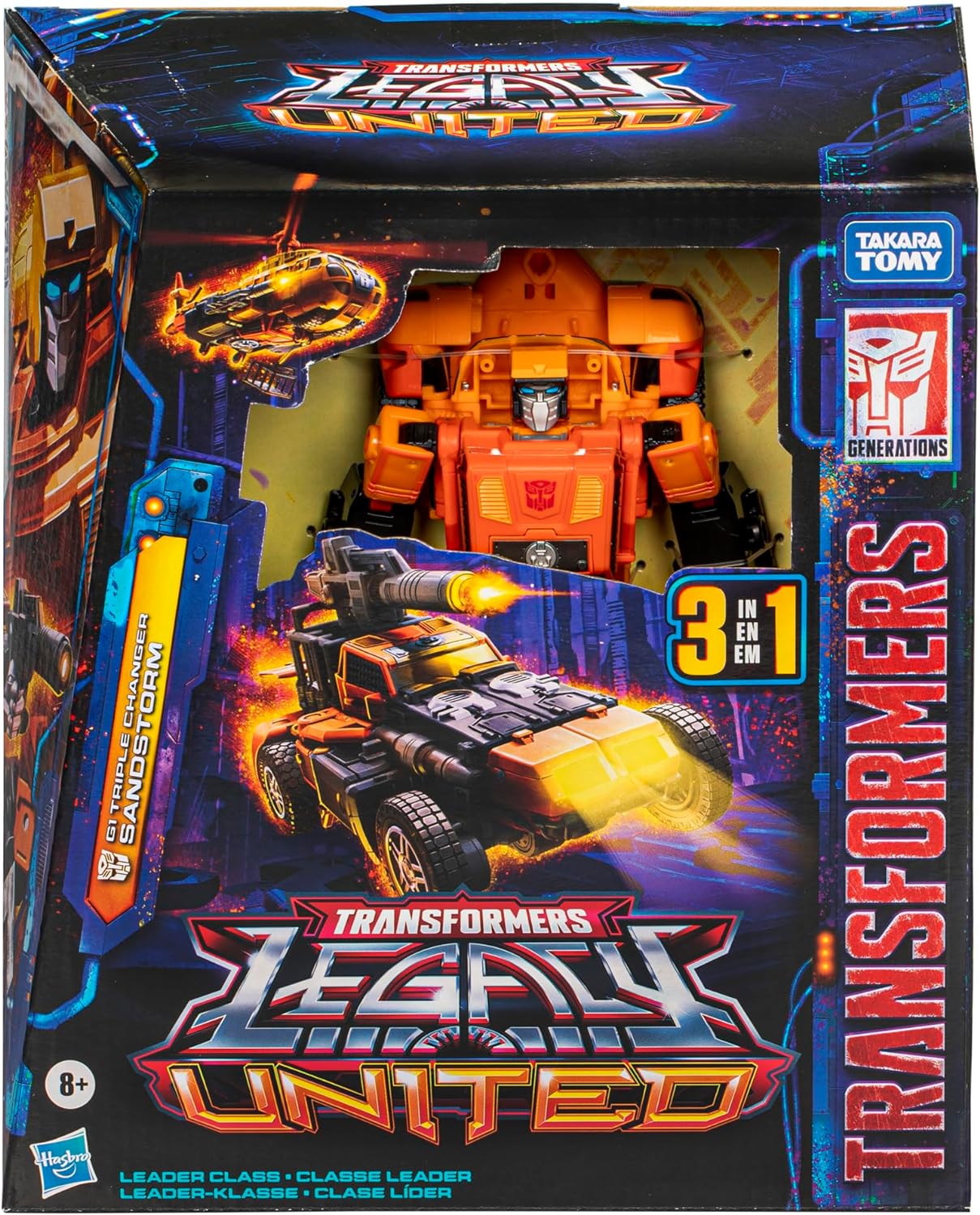 Transformers Gen Legacy Uni Leader G1 Sandstorm