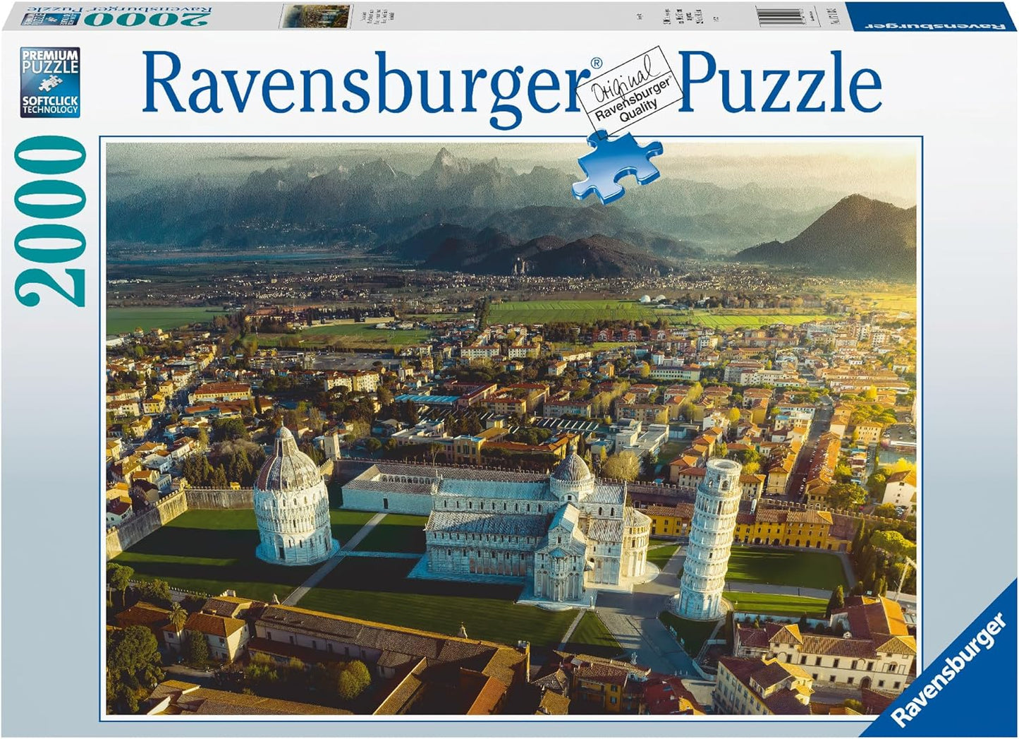 Ravensburger | RAVENSBURGER PISA & MOUNT PISANO 2000PCS