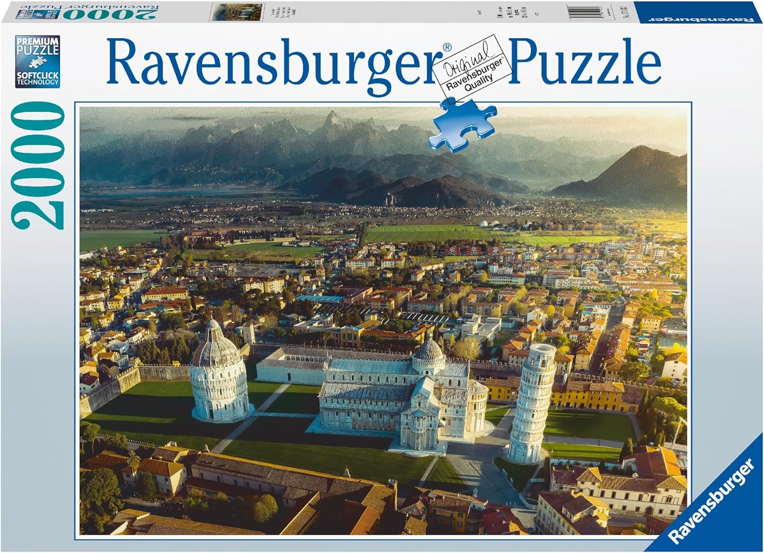 Ravensburger | RAVENSBURGER PISA & MOUNT PISANO 2000PCS