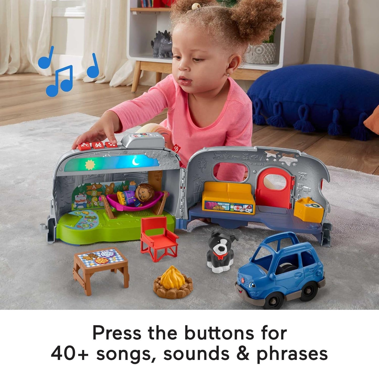 Fisher Price Little People Light-Up Learning Camper