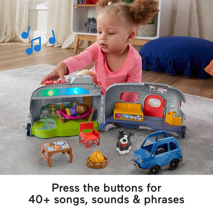 Fisher Price Little People Light-Up Learning Camper