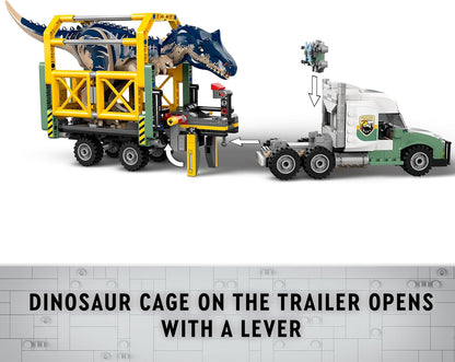 LEGO® | Jurassic World: Dinosaur Missions: Allosaurus Transport Truck (76966)