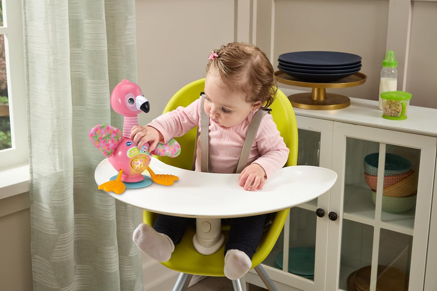 VTech: Suction Cup Fluttering Flamingo