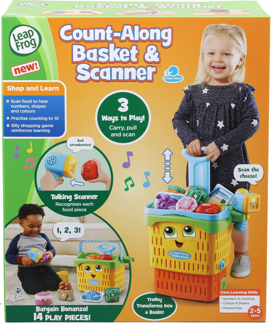 LeapFrog: Count-Along Basket & Scanner