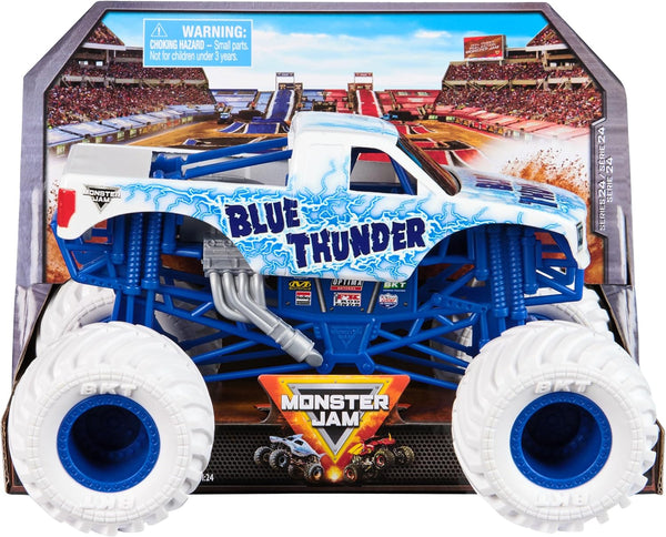 Monster Jam 1:24 Die-Cast – Blue Thunder