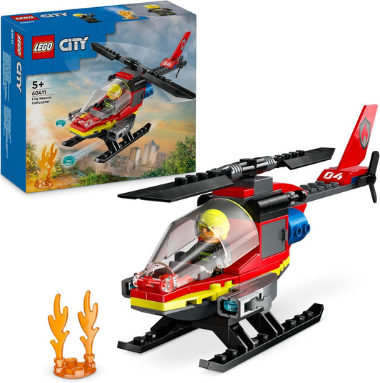 LEGO® | City: Fire Rescue Helicopter (60411)
