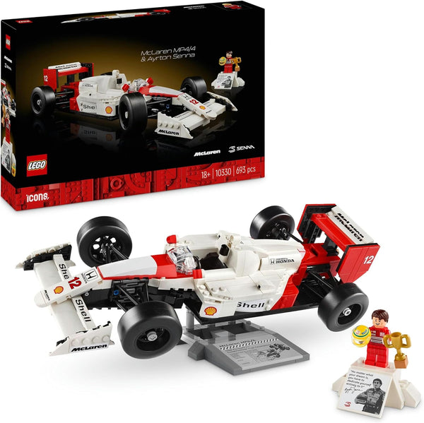 LEGO® | Icons: McLaren MP4/4 & Ayrton Senna (10330)