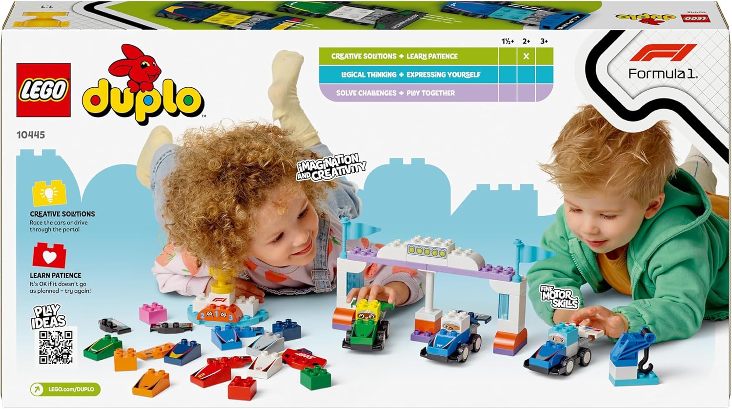 LEGO® | DUPLO: F1 Team Race Cars & Drivers (10445)